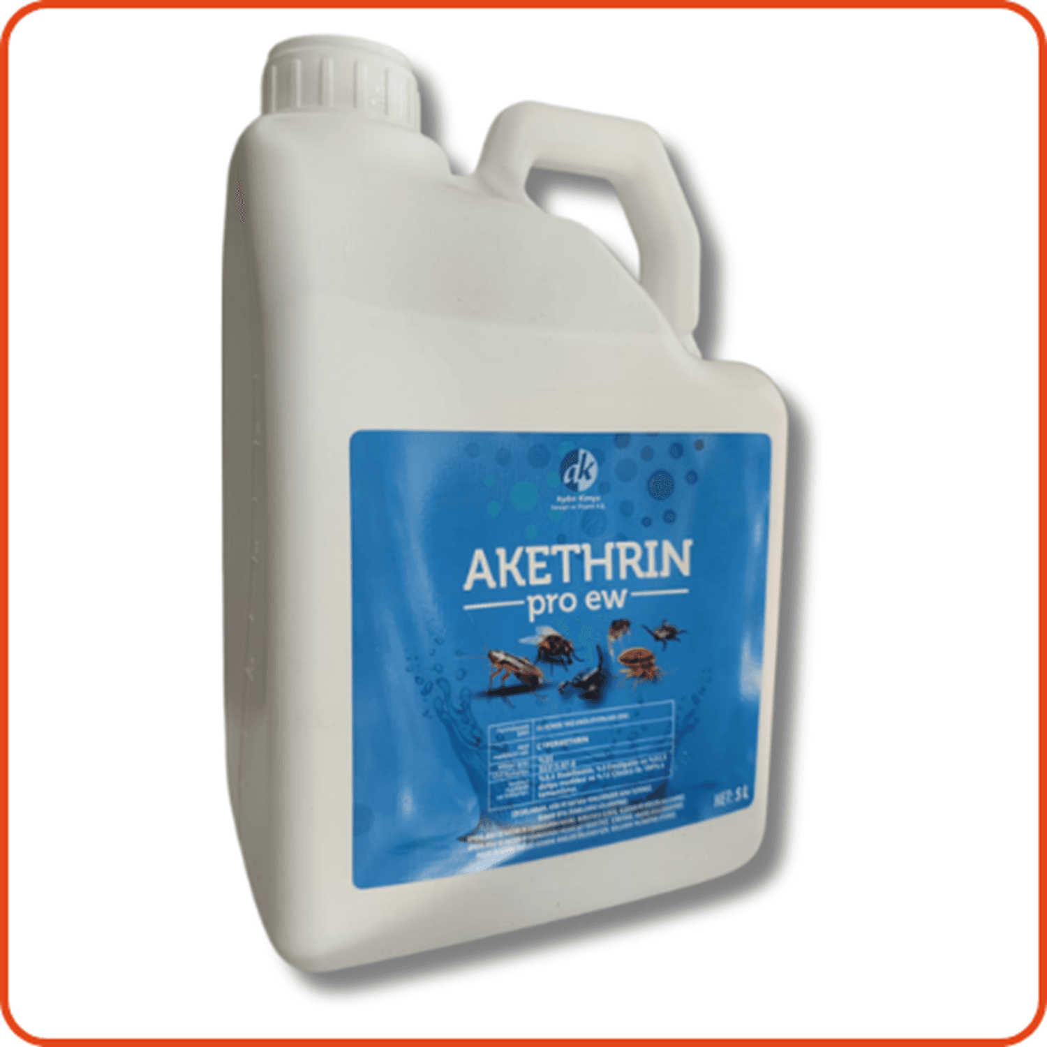Akethrin PRO EW Kokulu Haşere Öldürücü | 5 Litre