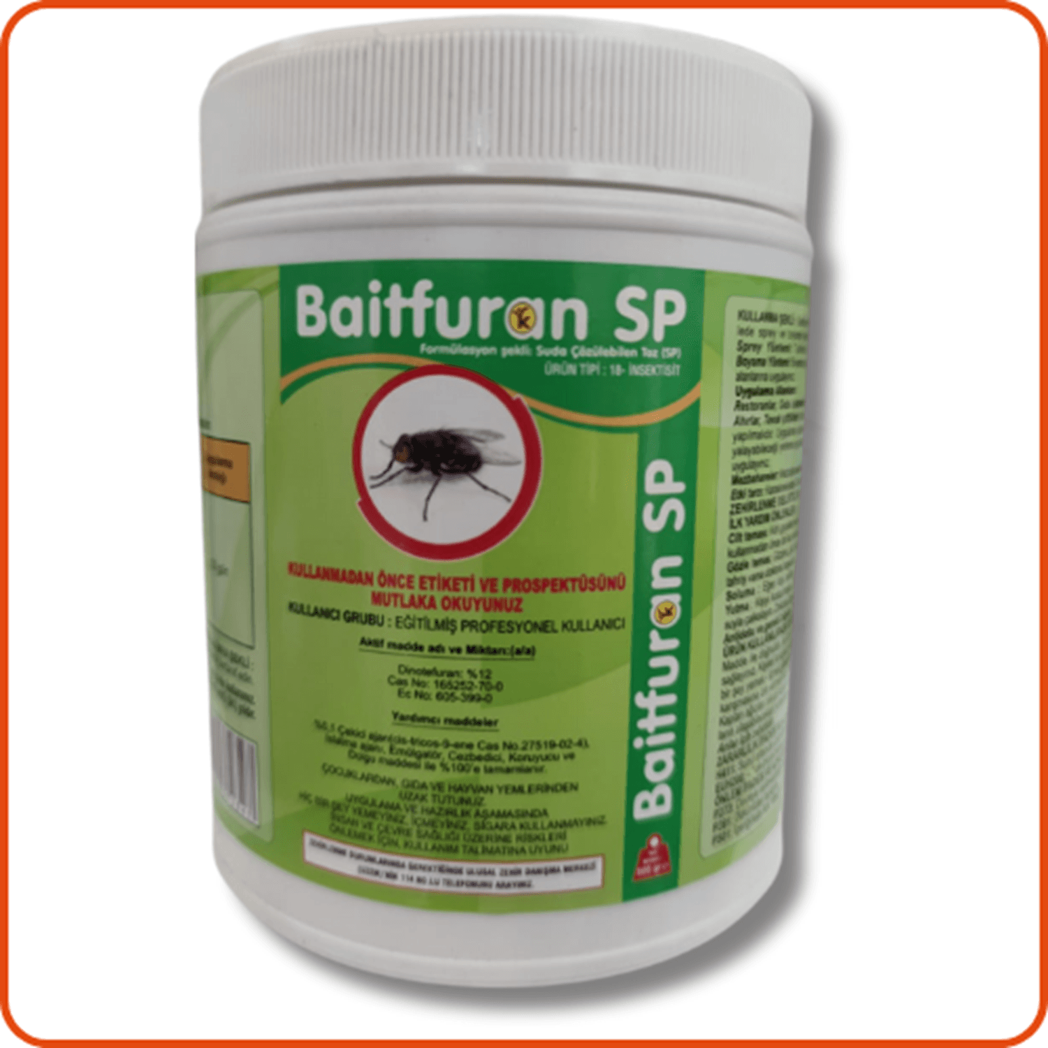 Baitfuran SP Suda Çözülebilen Toz Karasinek İlacı | 500 Gram
