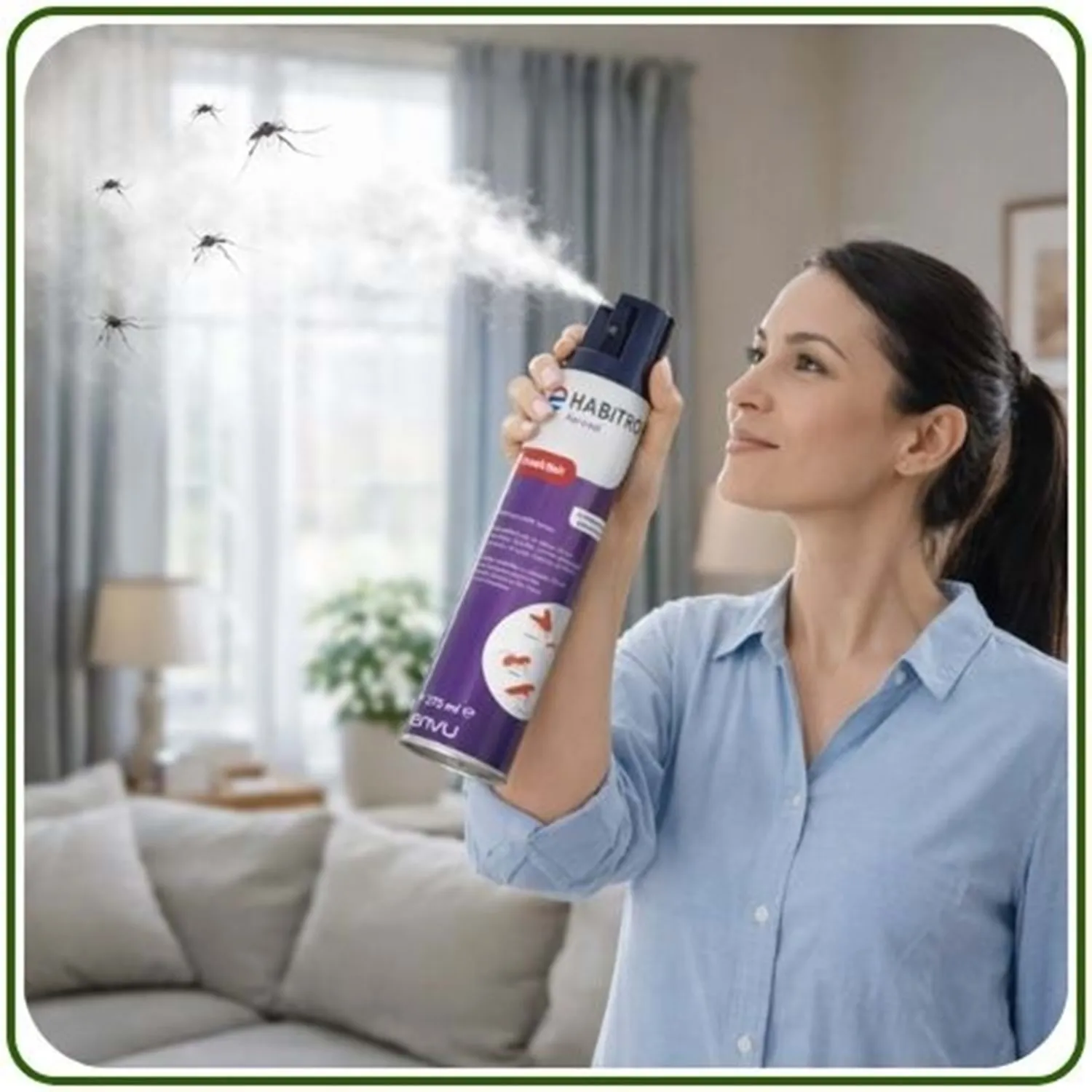 Bayer Envu Habitro Sivrisinek ve Karasinek Aerosol | 275 ml