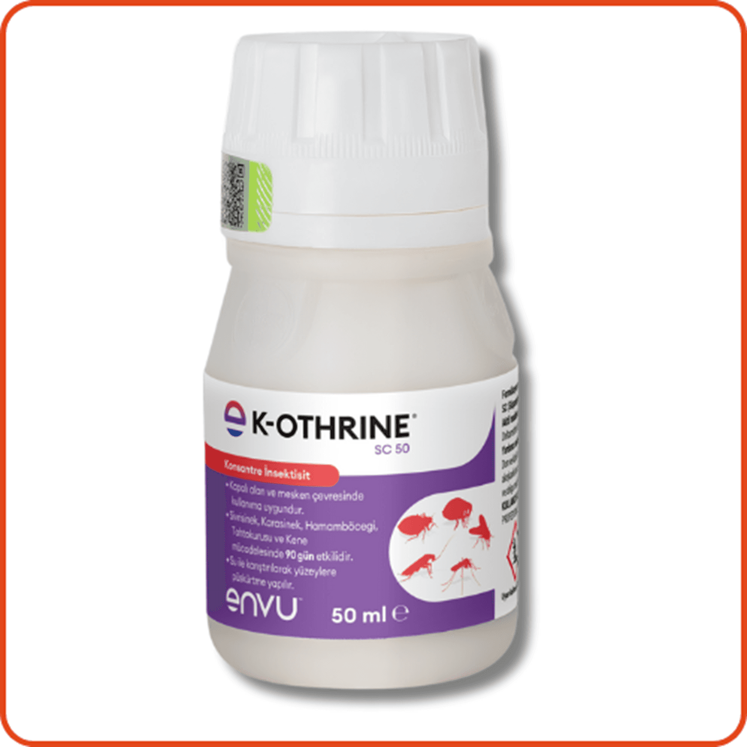 Bayer-Envu K-othrine SC 50 Kokusuz Haşere Öldürücü | 50 ml