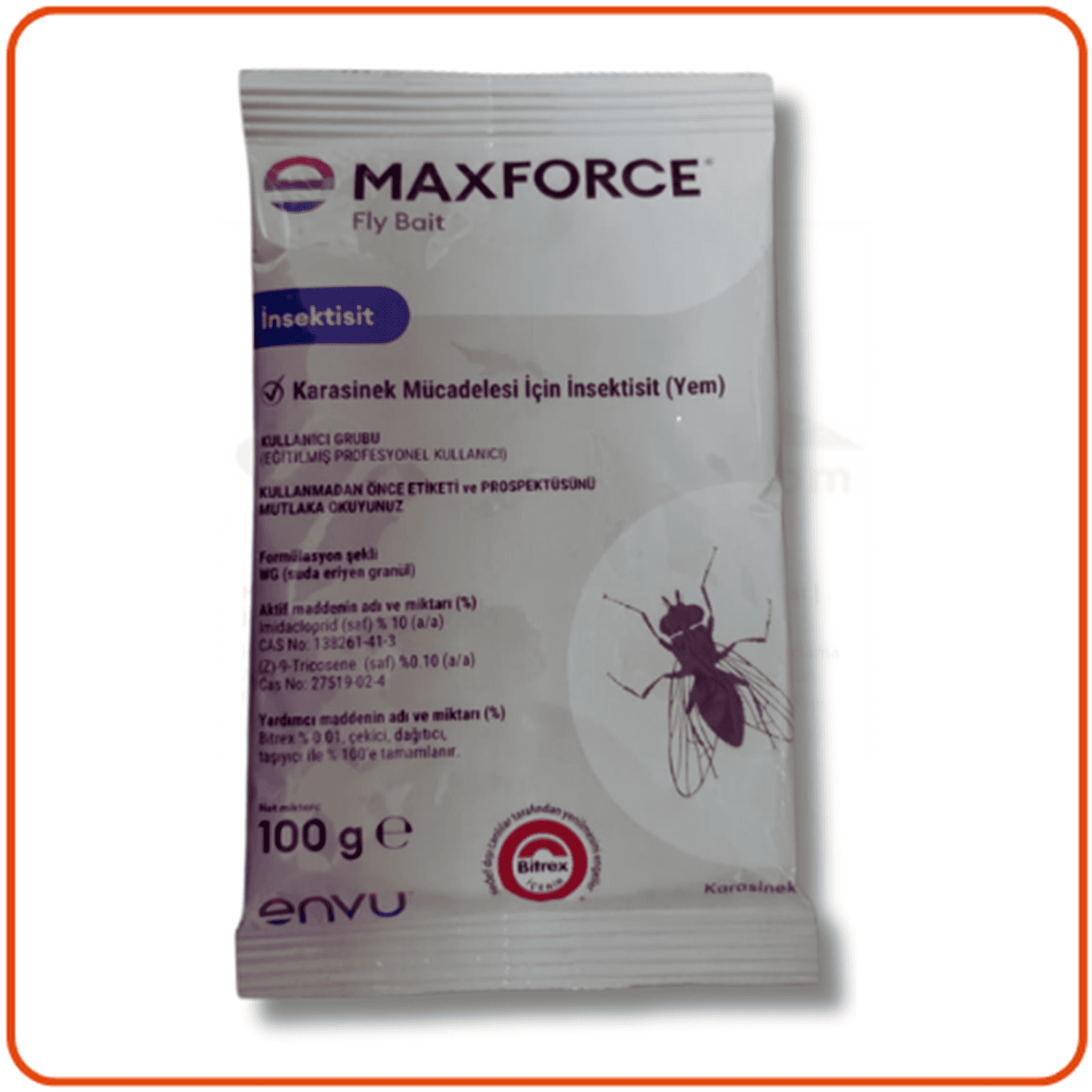 Bayer-Envu Maxforce Fly Bait Karasinek Granülü | 100 Gram