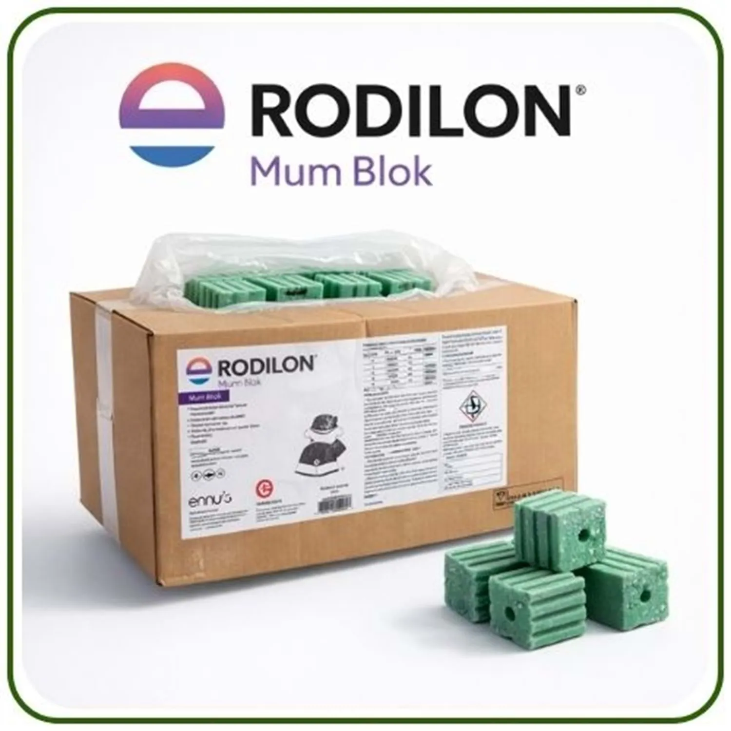 Bayer-Envu Rodilon Mum Blok Fare Zehiri | 1 KG