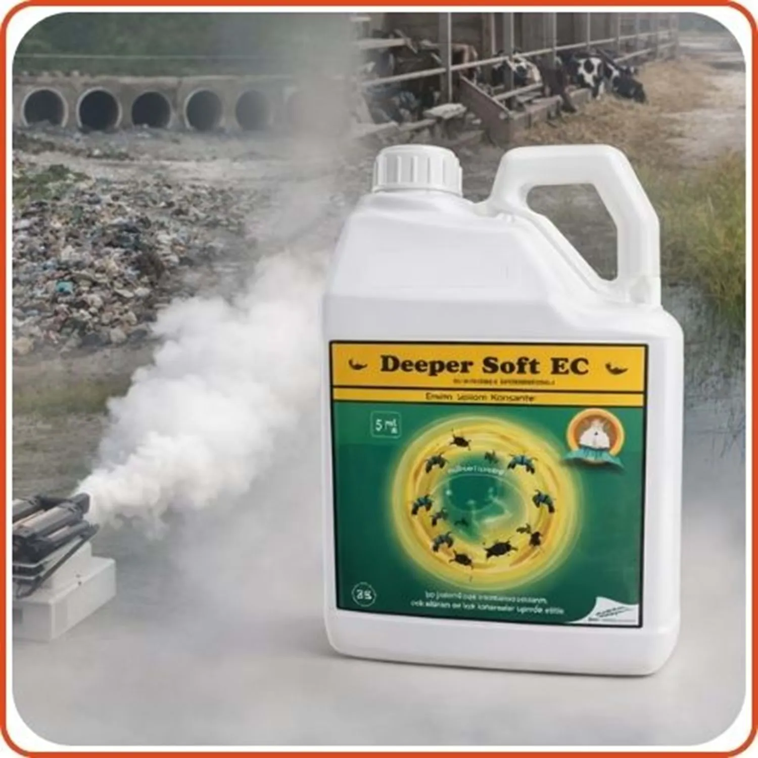 Deeper Soft EC Kokulu Haşere Öldürücü | 5 Litre