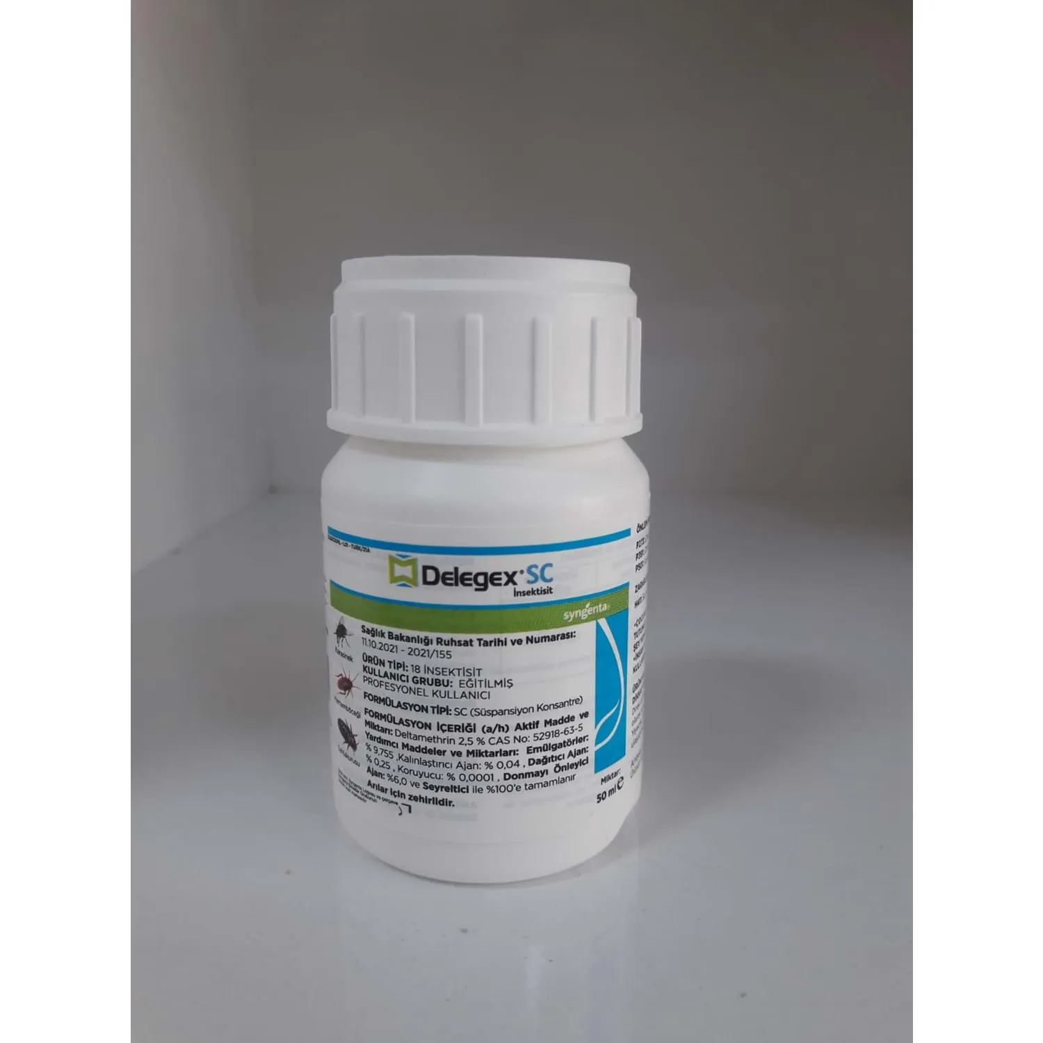 Delegex SC Kokusuz Haşere Öldürücü | 50 ML