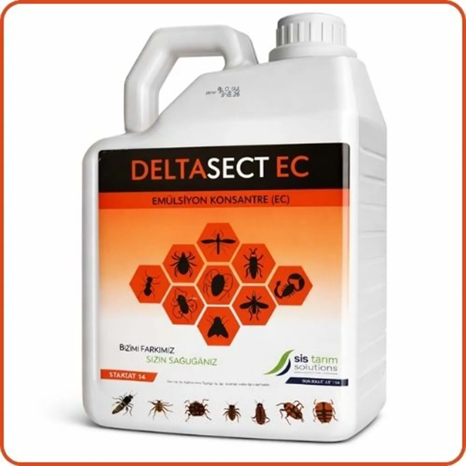 Delta Sect EC Kokulu Haşere Öldürücü | 5 Litre