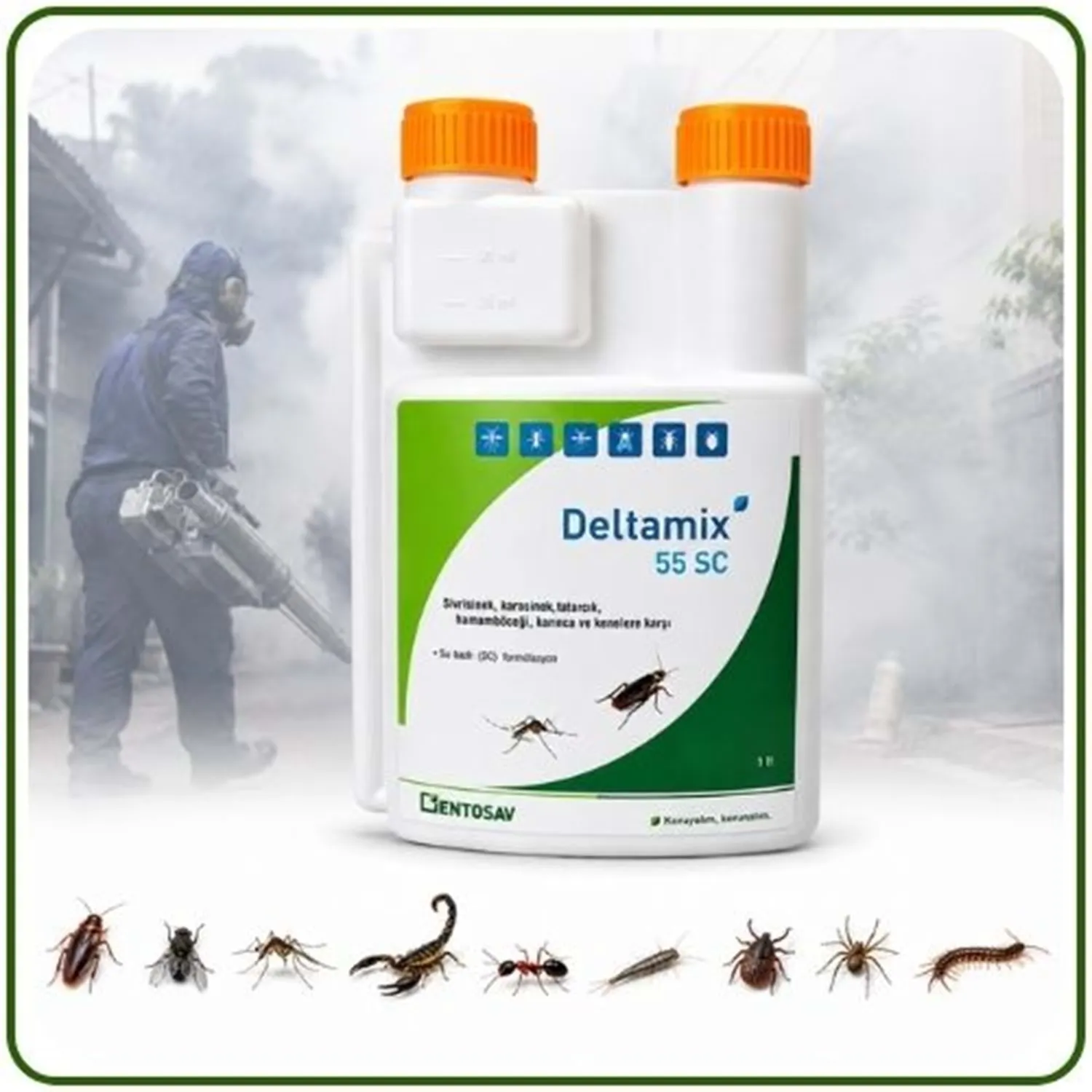 Deltamix 55 Sc Kokusuz Haşere Öldürücü | 1 Litre