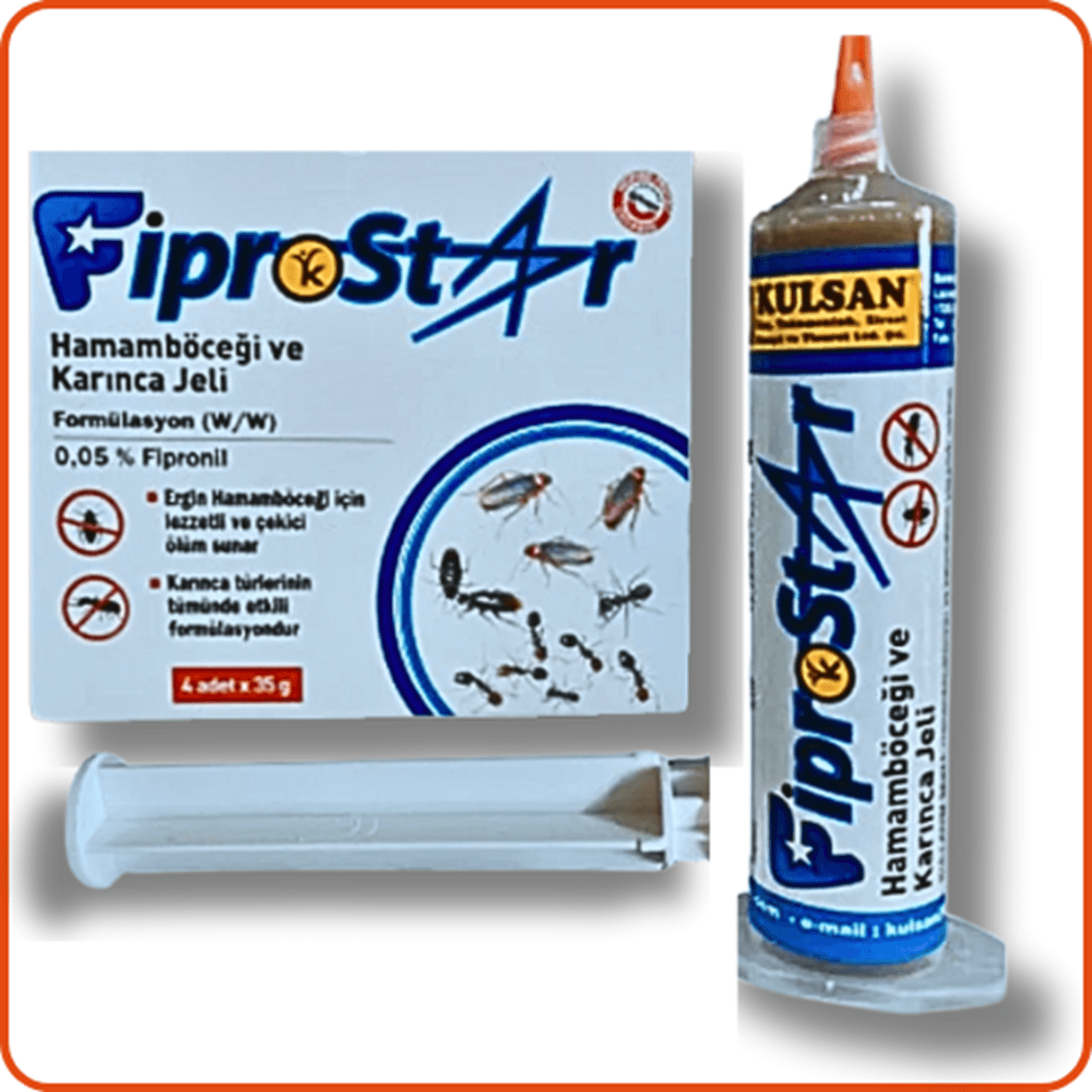 Fiprostar Hamamböceği ve Karınca Jel Yem | 35 Gram