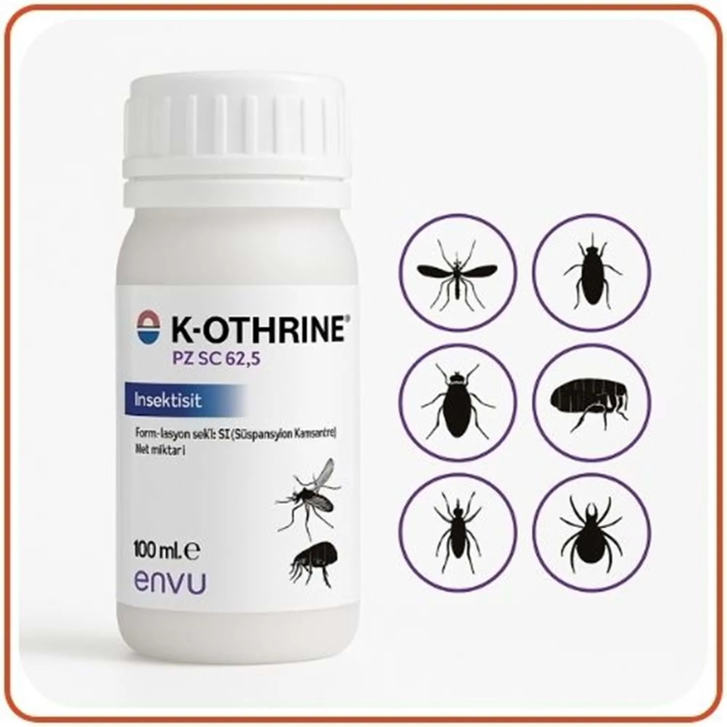 K-Othrine PZ SC 62,5 Haşere Öldürücü |100 ml
