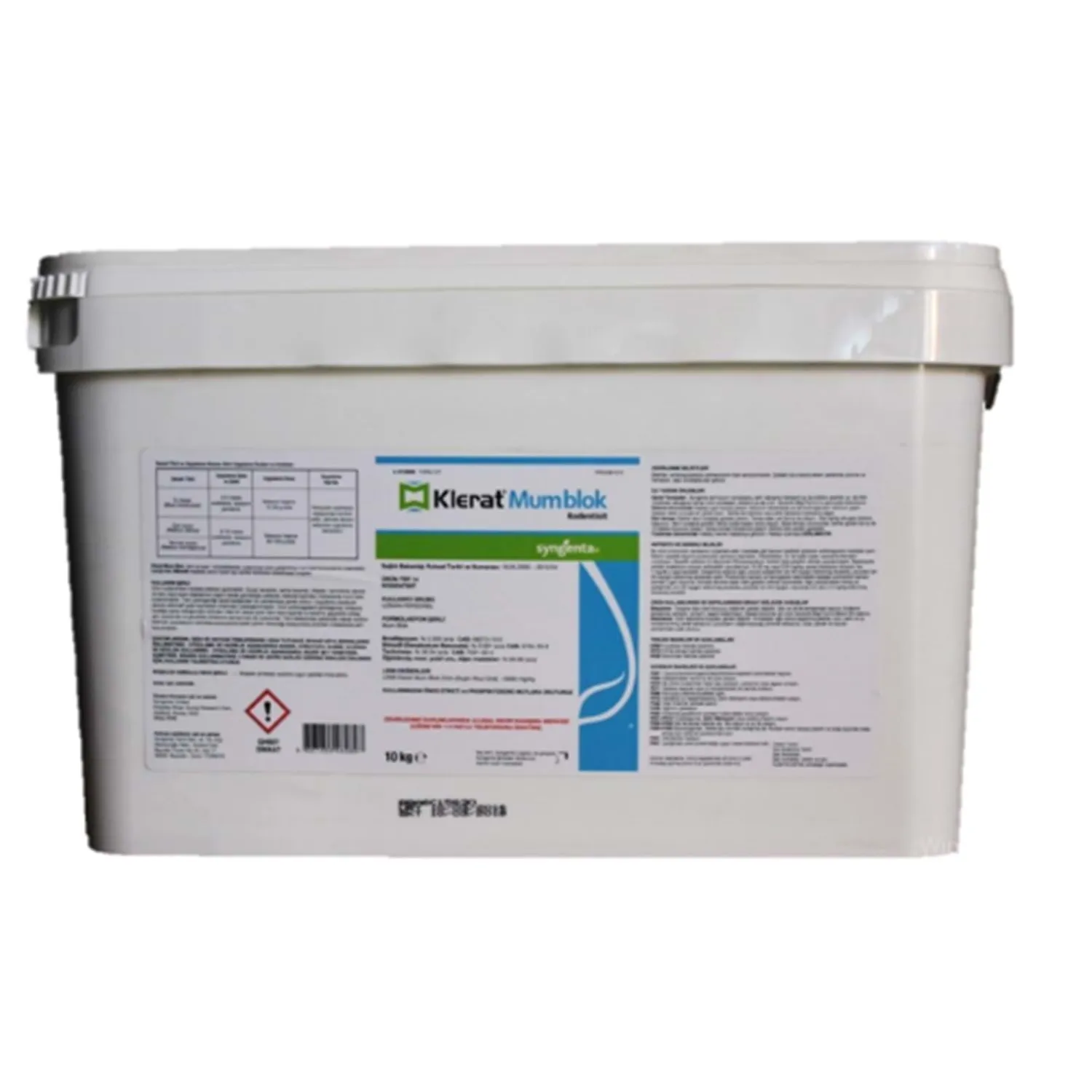 Klerat Mum Blok Fare Zehiri 20 Gr Bloklar | 10 KG