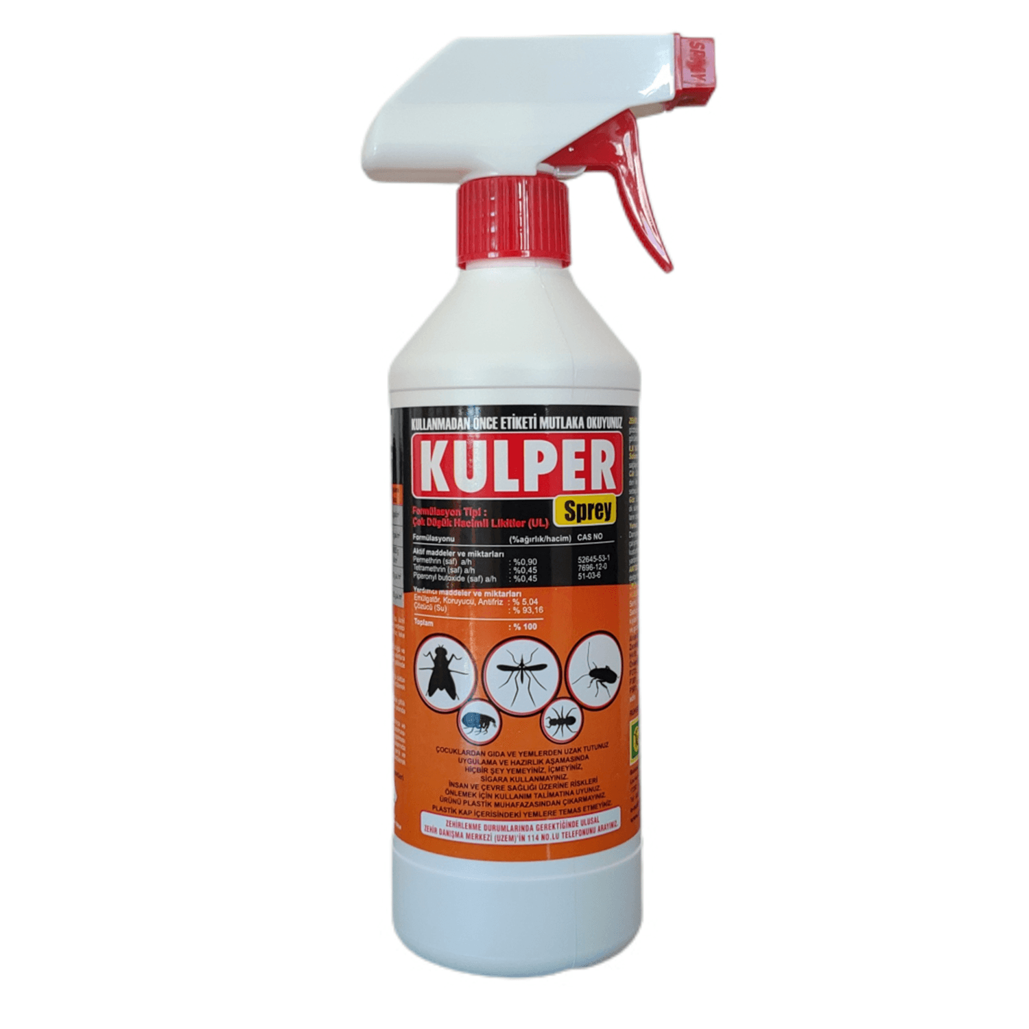 Kulper Kullanıma Hazır Haşere Öldürücü Sprey | 500 ml