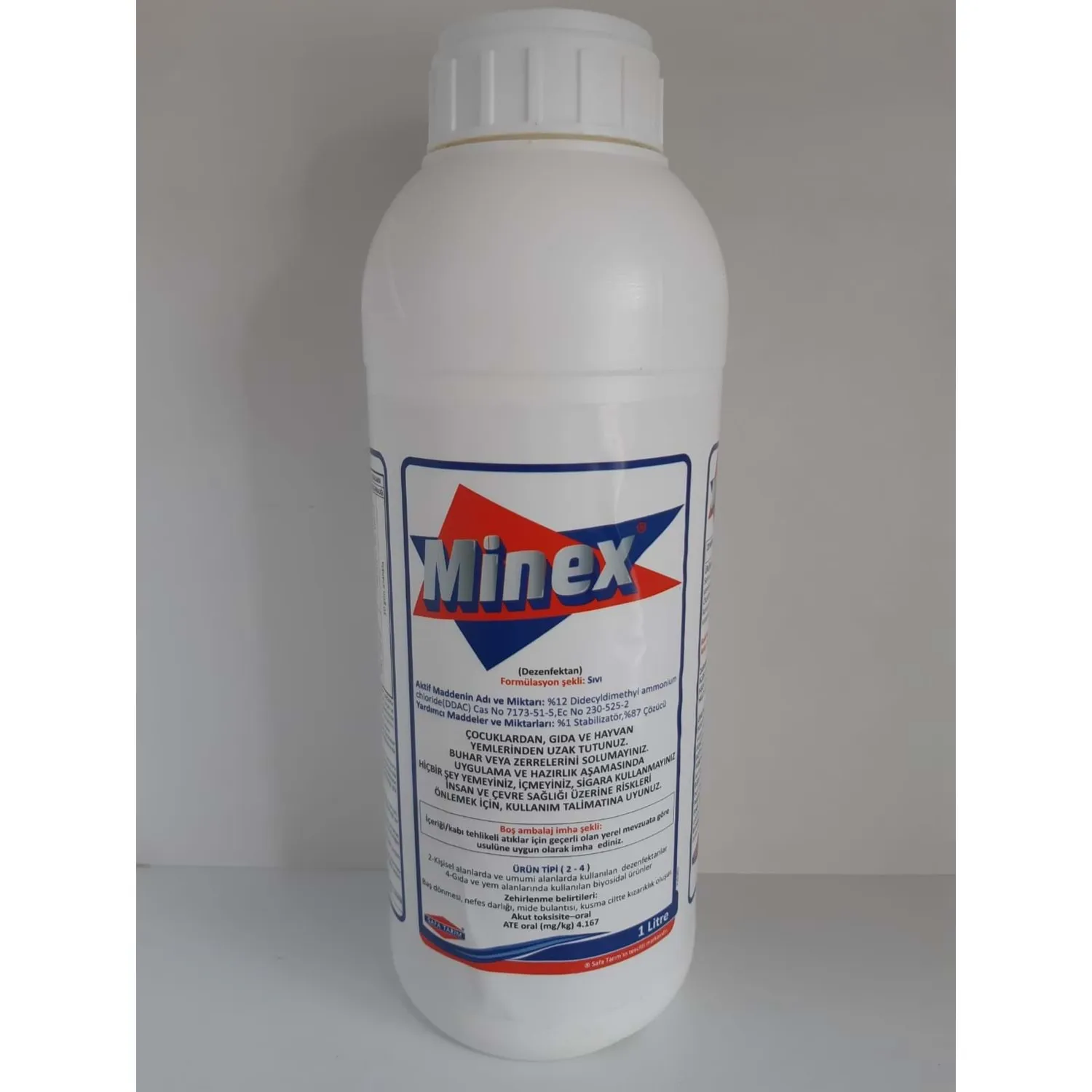 Minex Profesyonel Dezenfektan | 1 Litre