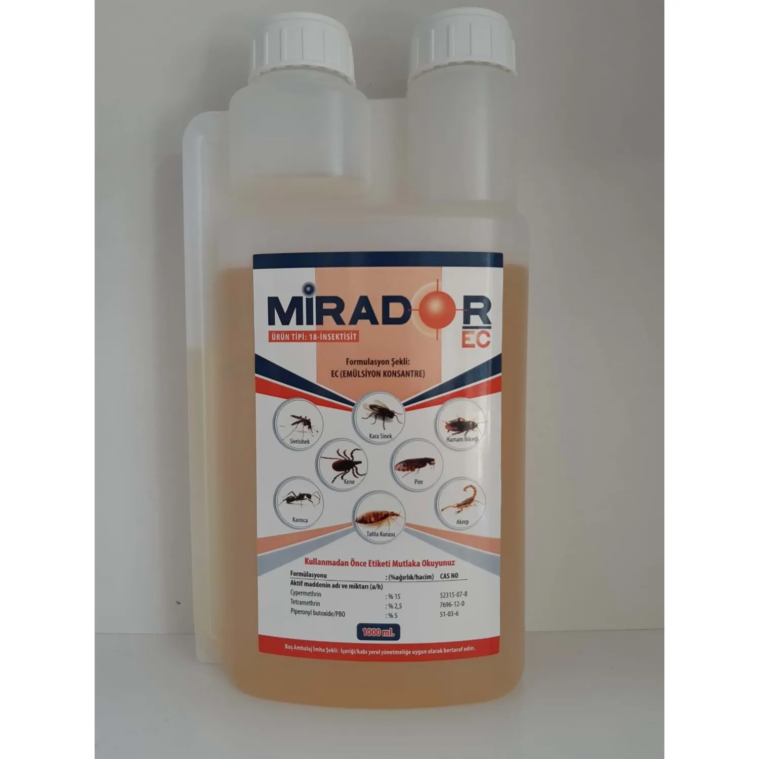 Mirador EC Kokulu Haşere İlacı | 1 Litre