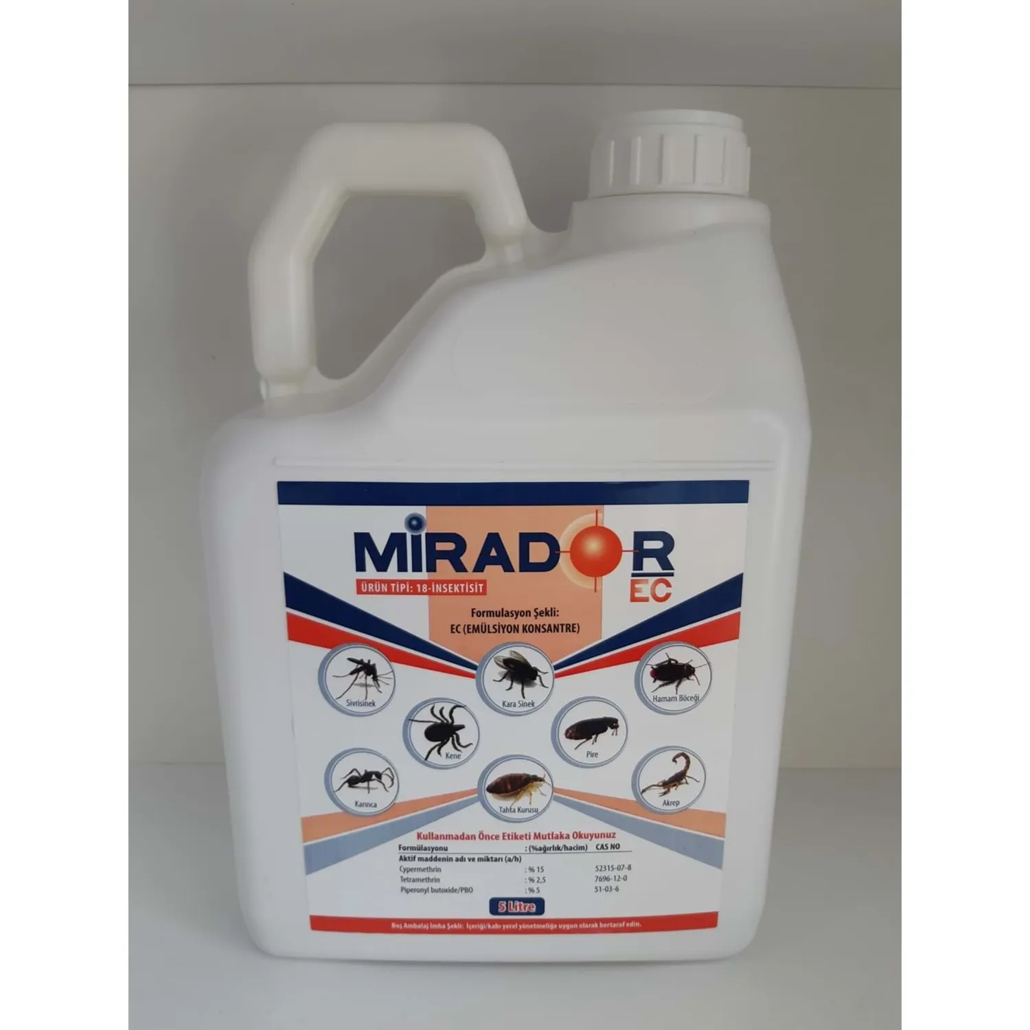 Mirador EC Kokulu Haşere İlacı| 5 Litre