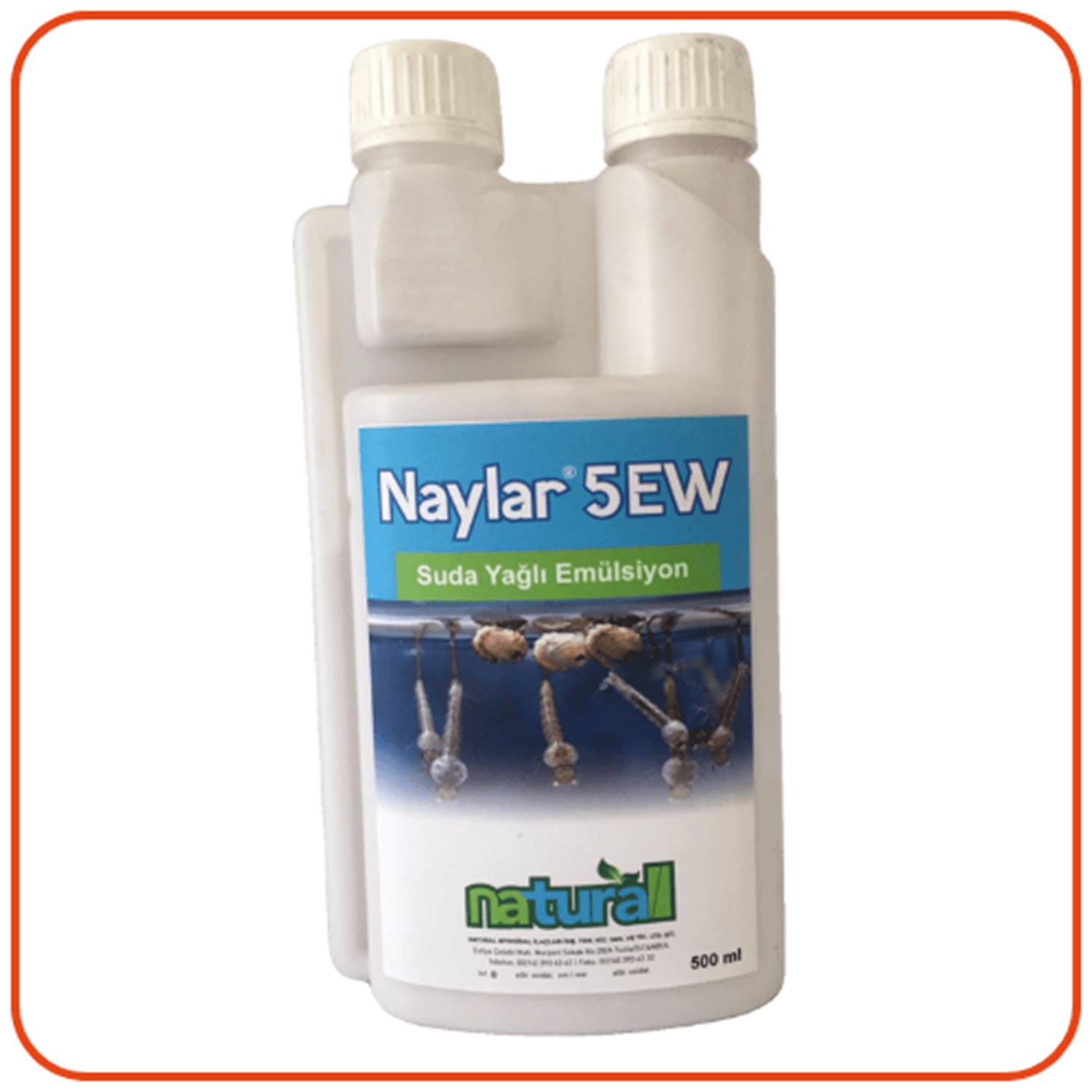 Naylar 5 EW Kokulu Larvasit | Karasinek | Sivrisinek | Pire| 500 ml