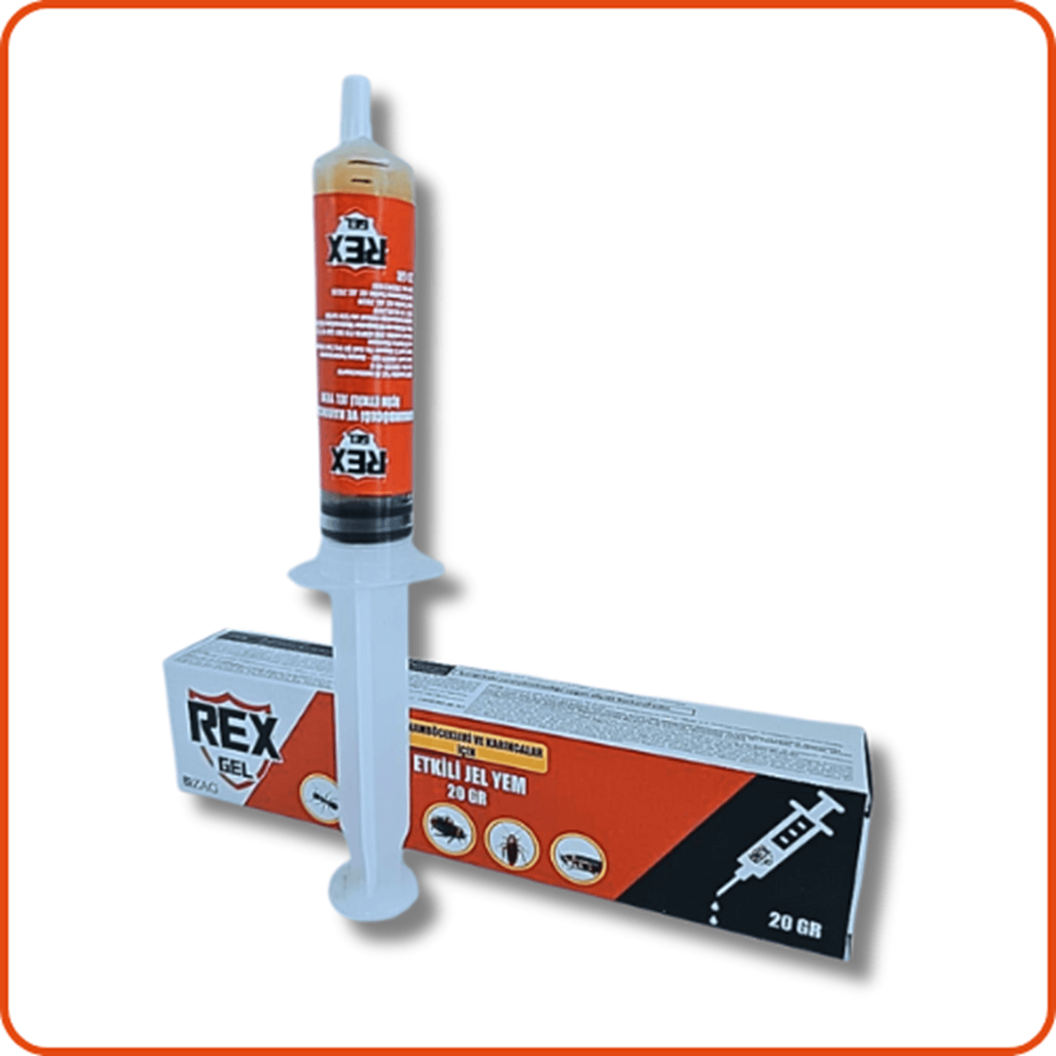 Rexgel Hamam Böceği ve Karınca Jel Yem | 20 Gram