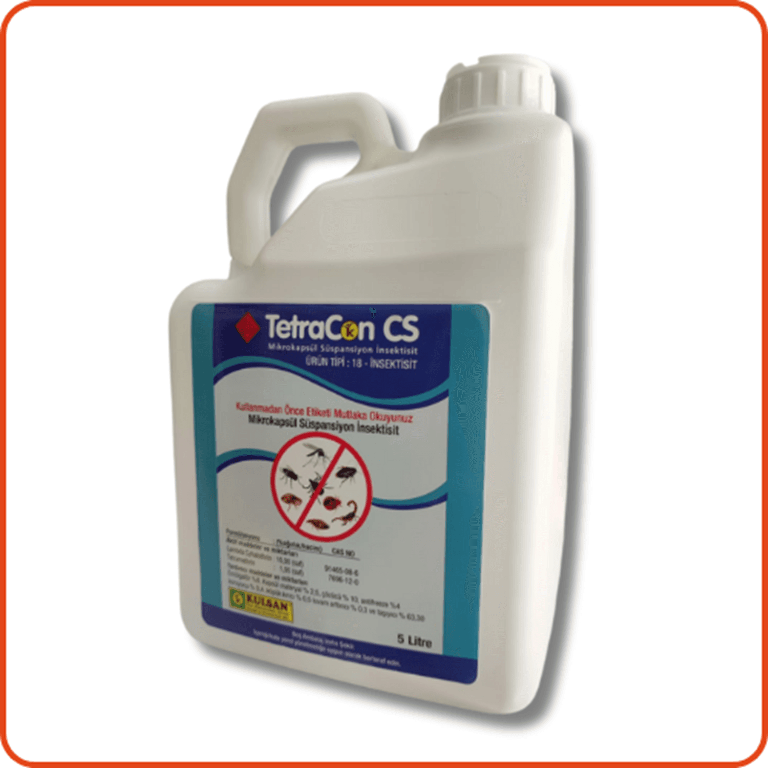 Tetracon CS Mikrokapsül Süspansiyon Haşere İlacı | 5 Litre