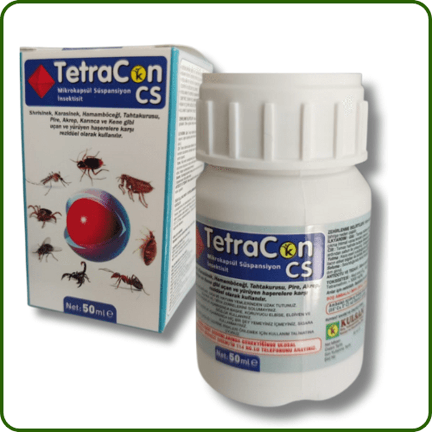 Tetracon CS Mikrokapsül Süspansiyon Haşere İlacı | 50 ml