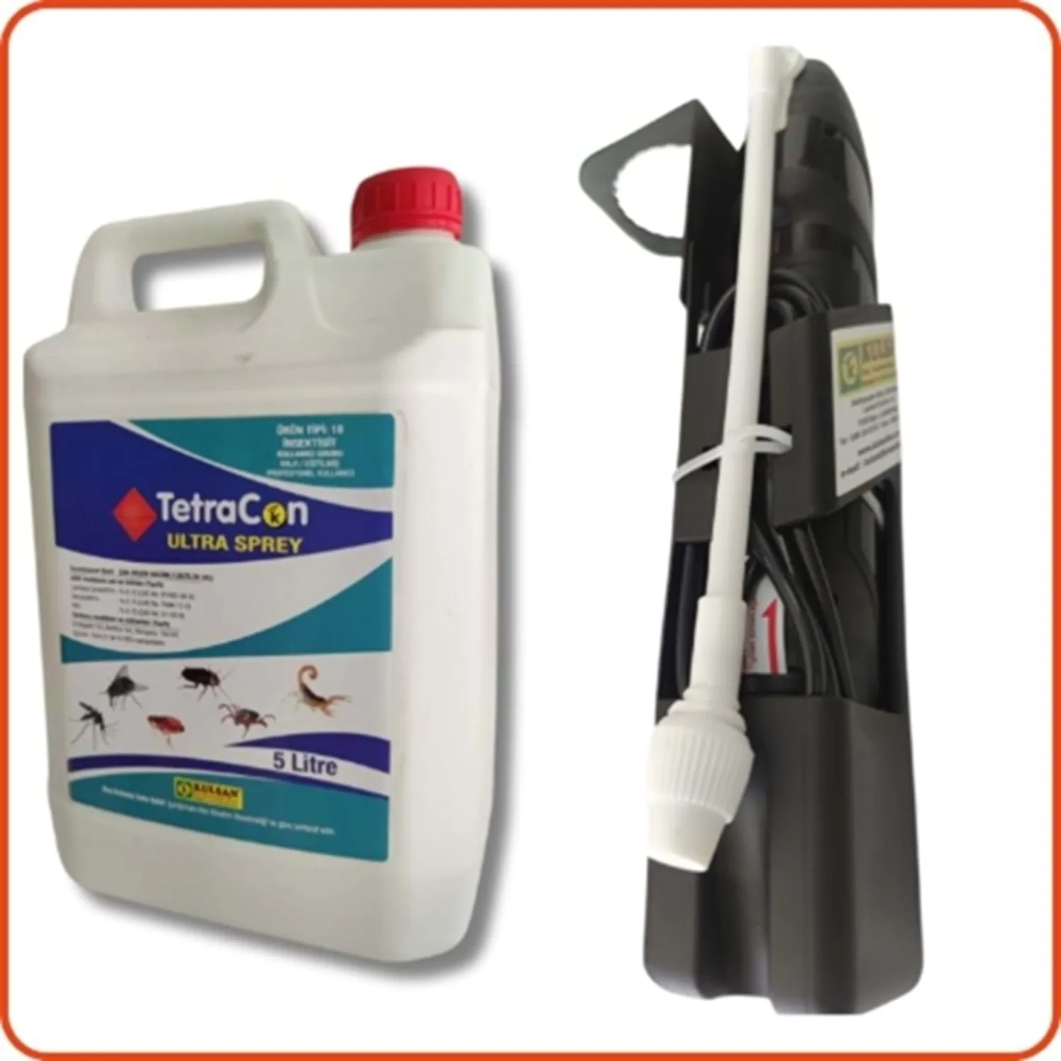 Tetracon Ultra Kullanıma Hazır Haşere Öldürücü Sprey | 5 Litre