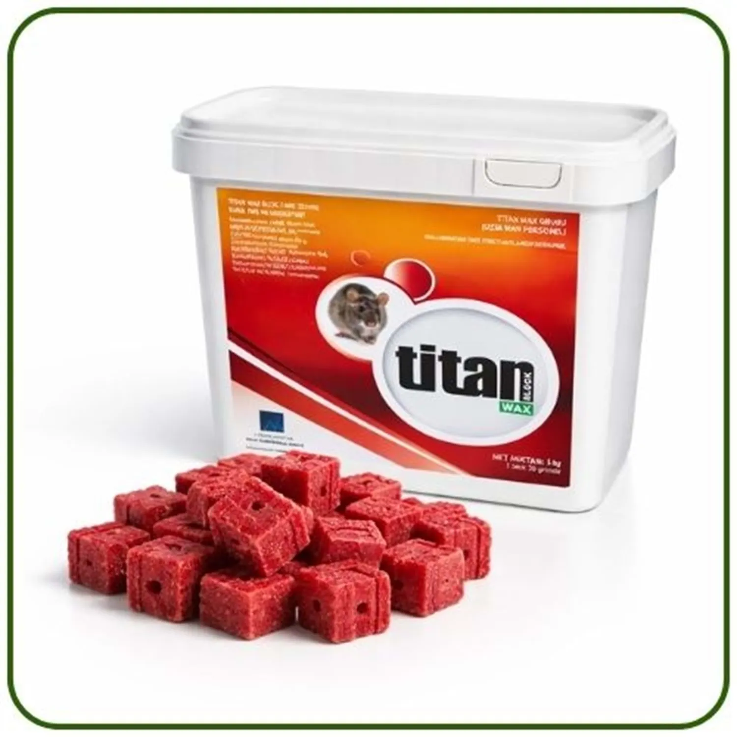 Titan Wax Blok Fare Zehiri | 1 Kg